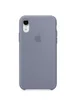 Чехол Silicone Case (AA) для Apple iPhone XR (6.1") Серый / Lavender Gray
