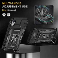 Удароміцний чохол Camshield Army Ring для iPhone XR (6.1") Чорний / Black