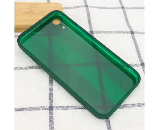Чехол TPU Glossy Line Full Camera для Apple iPhone XR (6.1") Зеленый