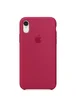 Чехол Silicone Case (AA) для Apple iPhone XR (6.1") Розовый  / Rose red