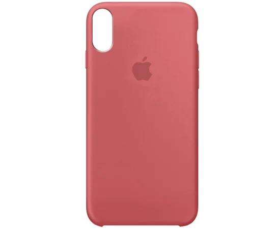 Чехол Silicone Case (AA) для Apple iPhone XR (6.1") Красный / Camellia