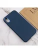 TPU чехол Bonbon Metal Style для Apple iPhone XR (6.1") Синий / Cosmos blue