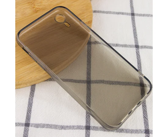 Матовый полупрозрачный TPU чехол с защитой камеры для Apple iPhone XR (6.1") Черный / Black