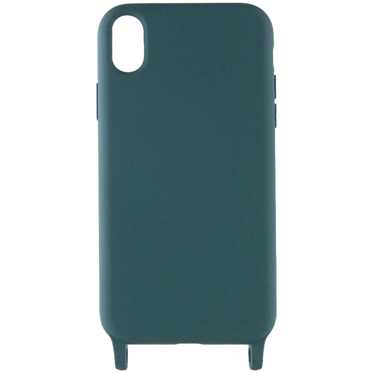 Чохол TPU two straps California для Apple iPhone XR (6.1") Зелений / Forest green