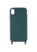 Чехол TPU two straps California для Apple iPhone XR (6.1") Зеленый / Forest green