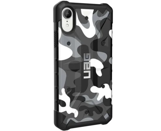 Ударопрочный чехол UAG Pathfinder камуфляж для Apple iPhone XR (6.1") Белый