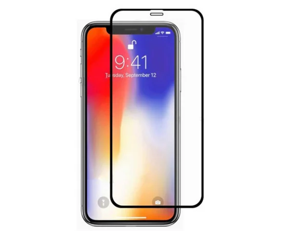 Гибкое ультратонкое стекло Caisles для Apple iPhone XR / 11 Черное