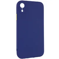 Чехол TPU Square Full Camera для Apple iPhone XR (6.1") Синий