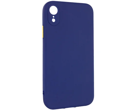 Чехол TPU Square Full Camera для Apple iPhone XR (6.1") Синий