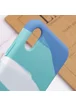 Чехол Silicone case full Aquarelle для Apple iPhone XR (6.1") Бирюзово-белый