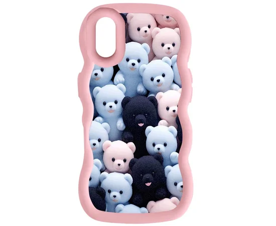 Чехол TPU Cloudy Pictures для Apple iPhone XR (6.1") Bears