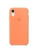 Чехол Silicone Case (AA) для Apple iPhone XR (6.1") Оранжевый / Papaya