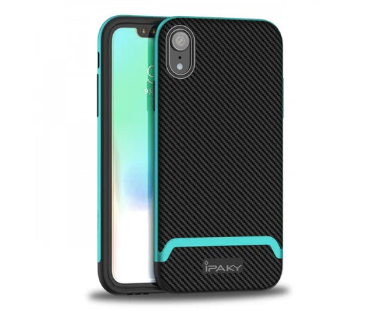 Чехол iPaky TPU+PC для Apple iPhone XR (6.1") Черный / Синий