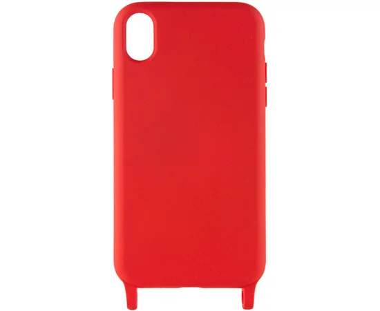 Чехол TPU two straps California для Apple iPhone XR (6.1") Красный