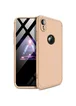 Пластиковая накладка GKK LikGus 360 градусов для Apple iPhone XR (6.1") Золотой