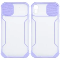 Чехол Camshield matte Ease TPU со шторкой для Apple iPhone XR (6.1") Сиреневый