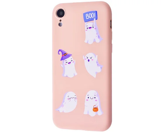TPU чехол WAVE Fancy для Apple iPhone XR (6.1") Ghosts / Pink sand
