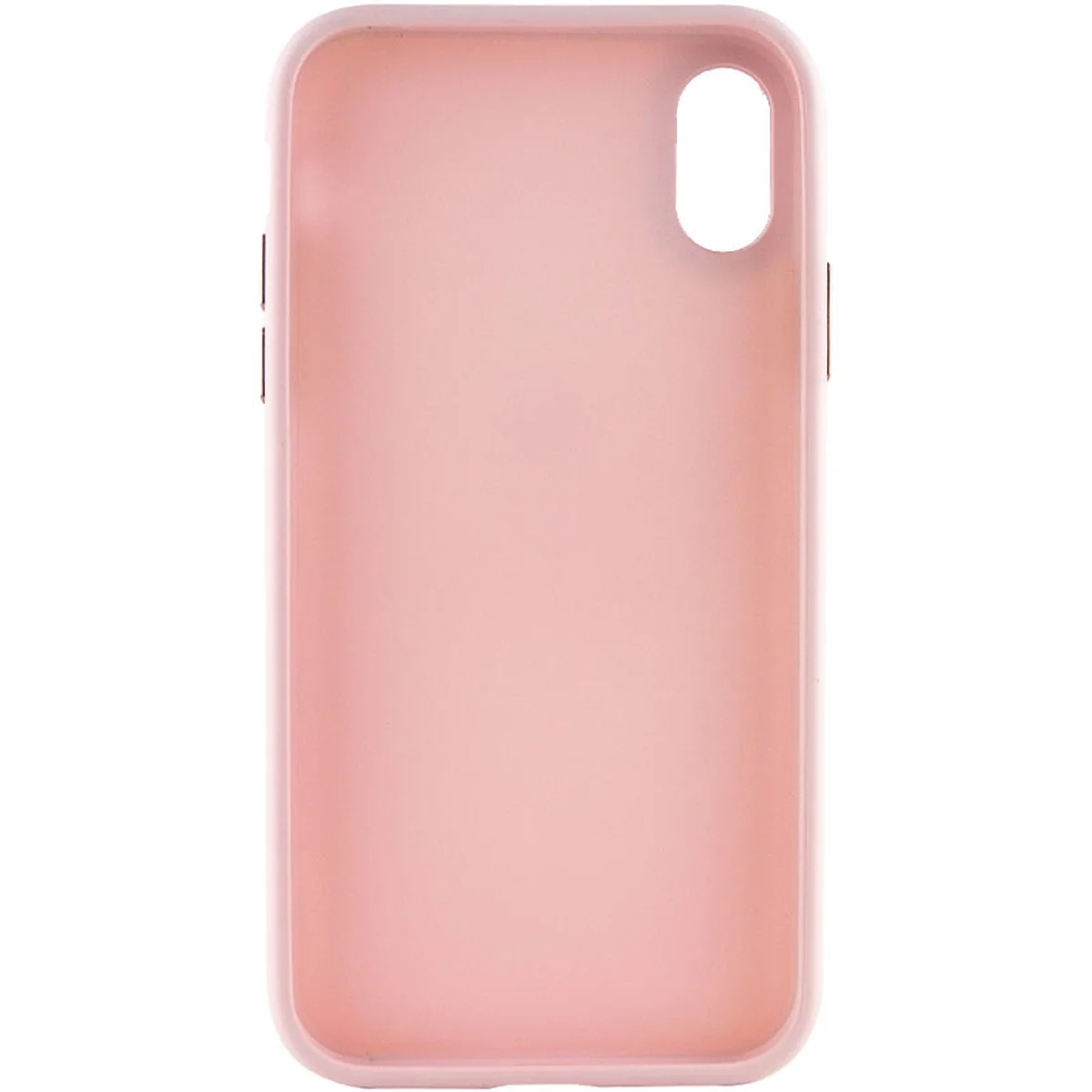 TPU чехол Bonbon Metal Style для Apple iPhone XR (6.1") Розовый / Light pink