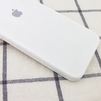 Чехол Silicone Case Square Full Camera Protective (AA) для Apple iPhone XR (6.1") Белый / White
