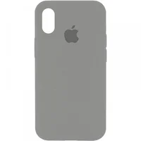 Чохол Silicone Case Full Protective (AA) для Apple iPhone XR (6.1") Сірий / Pewter