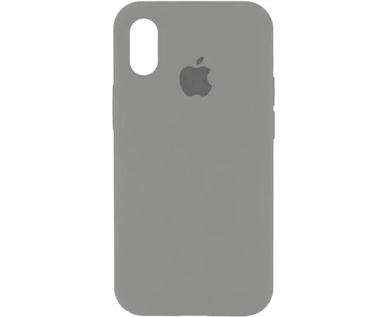 Чехол Silicone Case Full Protective (AA) для Apple iPhone XR (6.1") Серый / Pewter