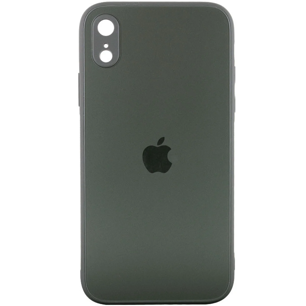 TPU+Glass чохол Matte Candy Full camera для Apple iPhone XR (6.1") Зелений