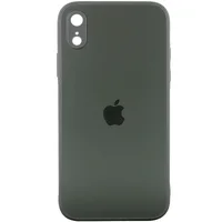 TPU+Glass чохол Matte Candy Full camera для Apple iPhone XR (6.1") Зелений