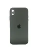 TPU+Glass чехол Matte Candy Full camera для Apple iPhone XR (6.1") Зеленый