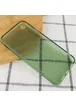 Матовый полупрозрачный TPU чехол с защитой камеры для Apple iPhone XR (6.1") Зеленый / Green