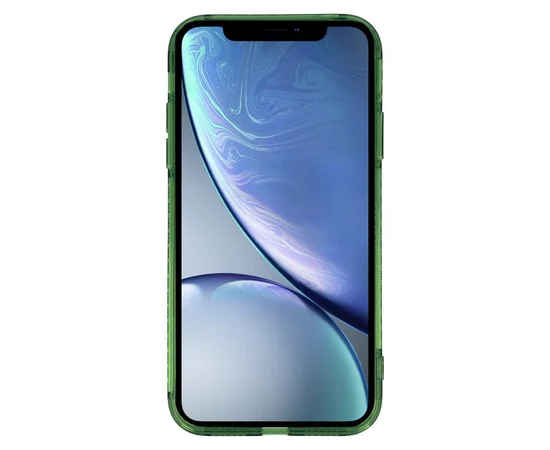 Чехол TPU Starfall Clear для Apple iPhone XR (6.1") Зеленый
