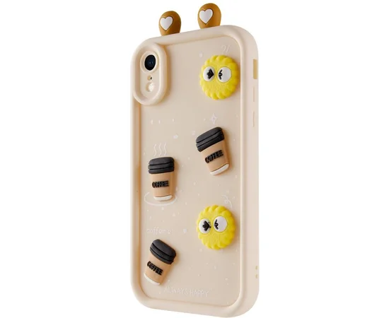 Чехол TPU Toys Case with Ears для Apple iPhone XR (6.1") Sand