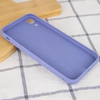 TPU+Glass чехол GLOSSY Logo Full camera (opp) для Apple iPhone XR (6.1") Сиреневый