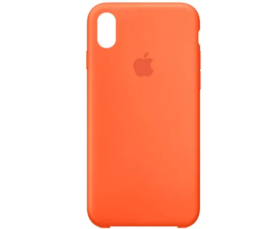Чехол Silicone Case (AA) для Apple iPhone XR (6.1") Оранжевый / Electric Orange