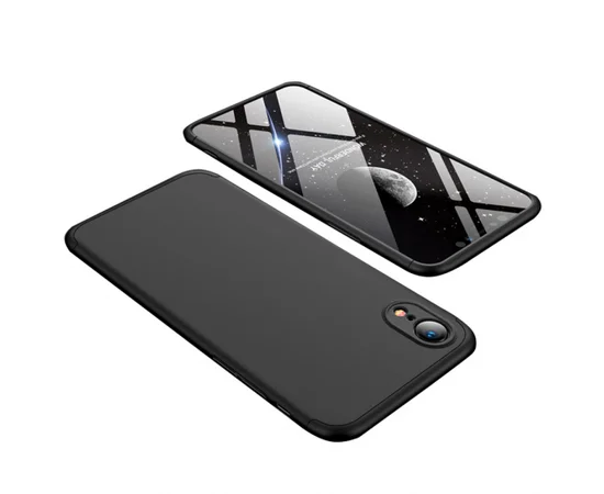 Пластиковая накладка GKK LikGus 360 градусов для Apple iPhone XR (6.1") Черный