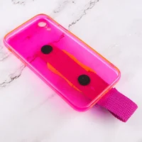 Чохол Handfree з кольоровим ремінцем для Apple iPhone XR (6.1") Рожевий