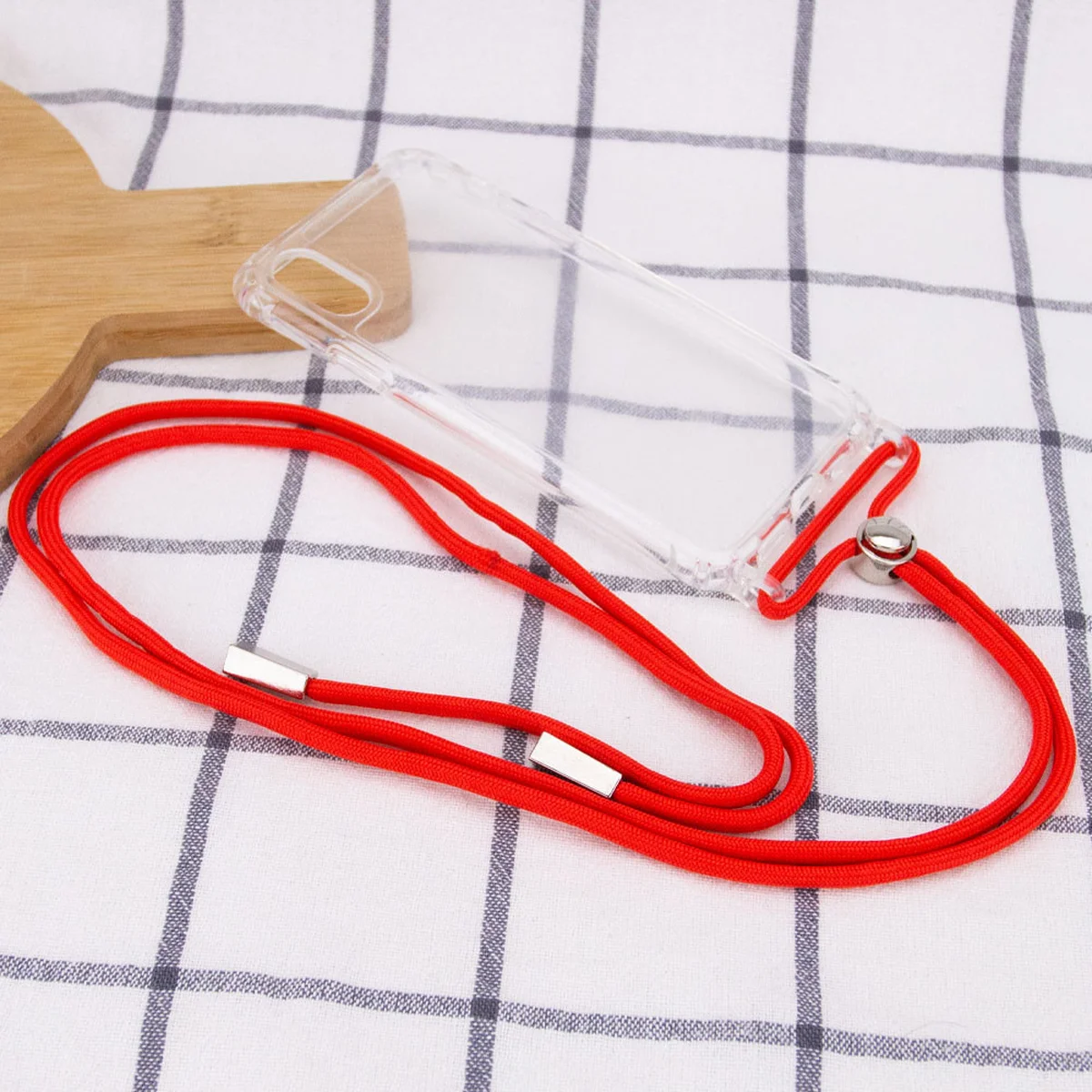 Чохол TPU Crossbody Transparent для Apple iPhone XR (6.1 ") Червоний