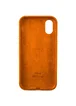 Чехол ALCANTARA Case Full для Apple iPhone XR (6.1") Оранжевый