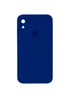 Чехол Silicone Case Square Full Camera Protective (AA) для Apple iPhone XR (6.1") Синий / Deep navy