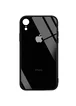 TPU+Glass чехол GLOSSY Logo Full camera (opp) для Apple iPhone XR (6.1") Черный