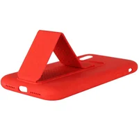 Чехол Silicone Case Hand Holder для Apple iPhone XR (6.1") Красный / Red
