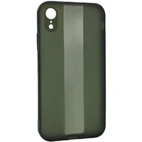 Чехол TPU Glossy Line Full Camera для Apple iPhone XR (6.1") Черный