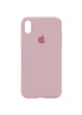 Чехол Silicone Case Full Protective (AA) для Apple iPhone XR (6.1") Розовый / Pink Sand