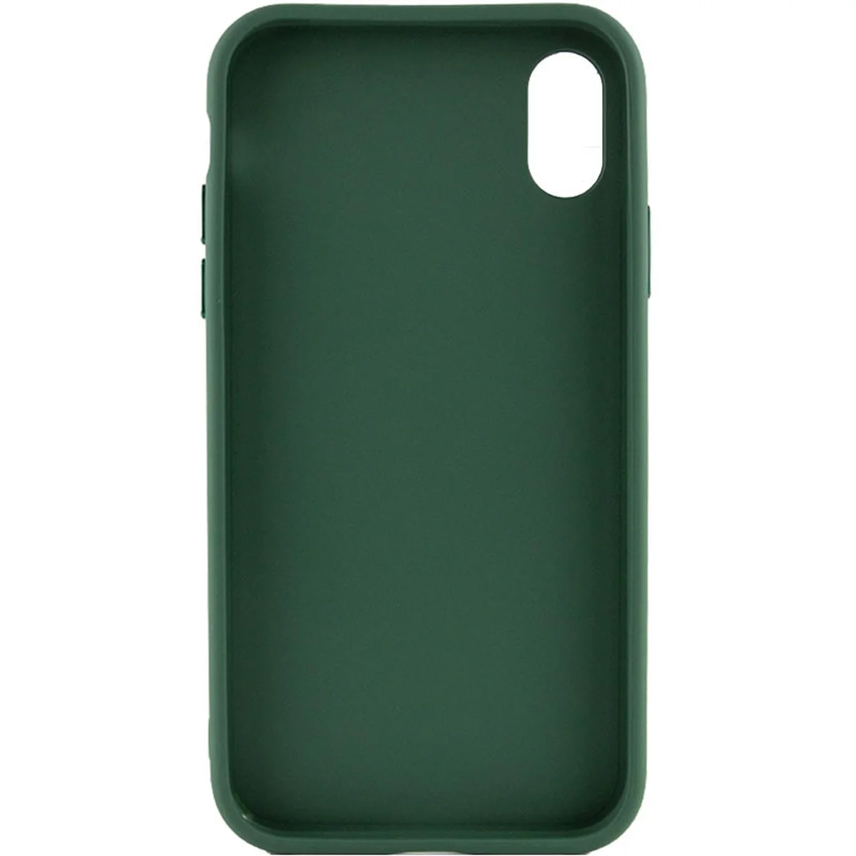 TPU чехол Bonbon Metal Style для Apple iPhone XR (6.1") Зеленый / Army green