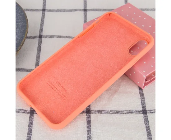Чехол Silicone Case Full Protective (AA) для Apple iPhone XR (6.1") Оранжевый / Nectraine