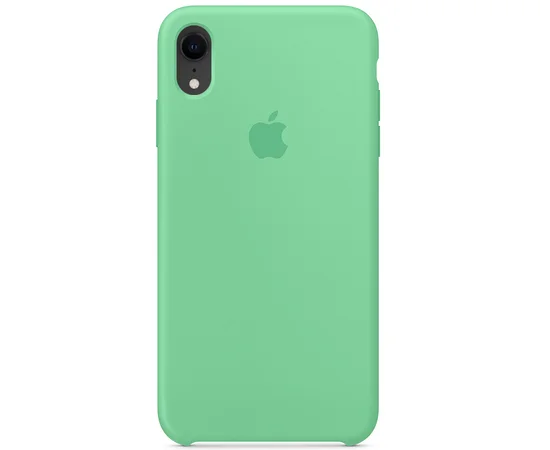 Чехол Silicone case (AAA) для Apple iPhone XR (6.1") Зеленый / Spearmint
