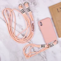 Чехол TPU two straps California для Apple iPhone XR (6.1") Розовый / Pink Sand