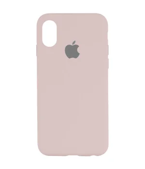 Чохол Silicone Case Full Protective (AA) для Apple iPhone XR (6.1") Рожевий / Chalk Pink