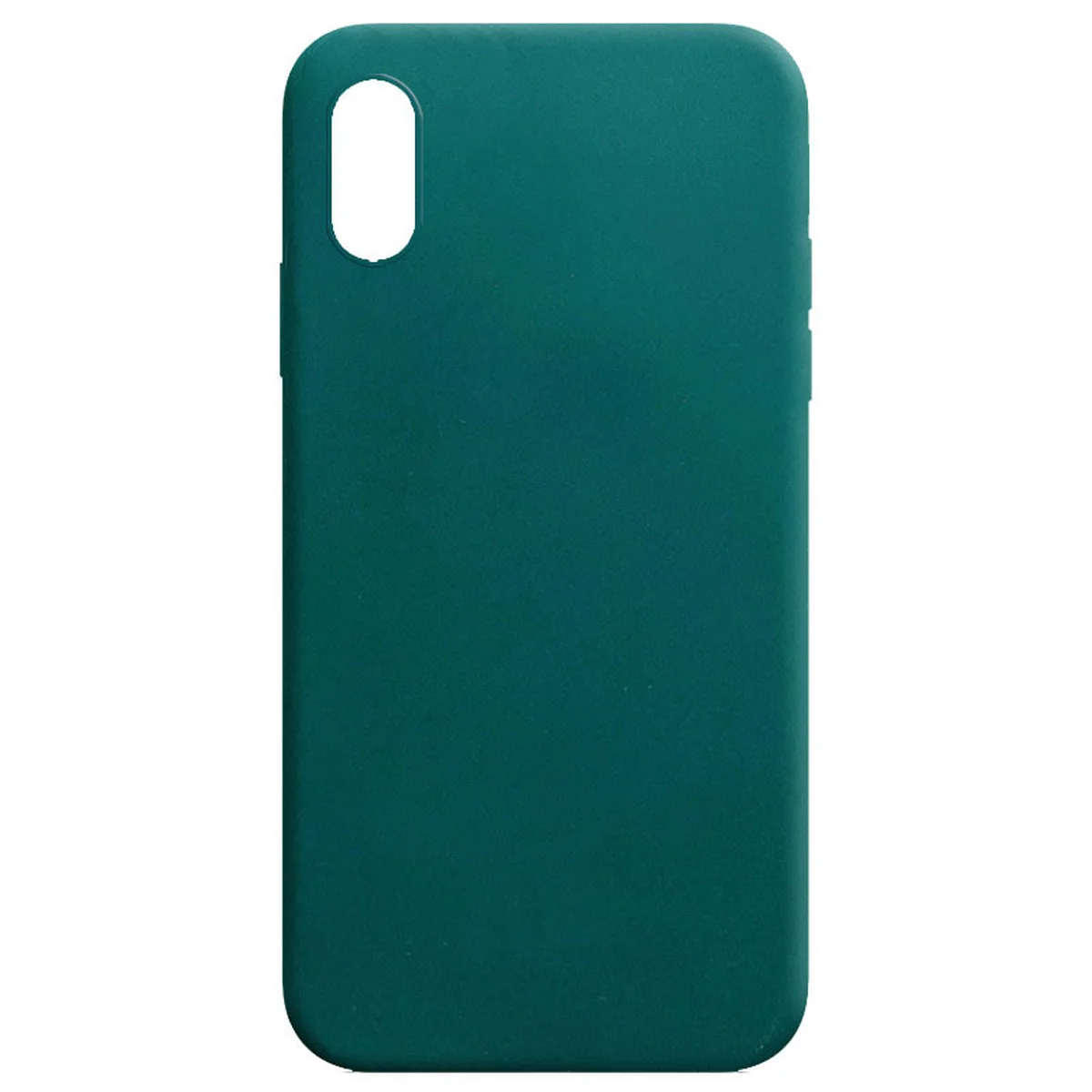Силіконовий чохол Candy для Apple iPhone XR (6.1 ") Зелений / Forest green