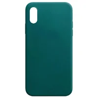 Силіконовий чохол Candy для Apple iPhone XR (6.1 ") Зелений / Forest green