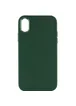 TPU чехол Bonbon Metal Style для Apple iPhone XR (6.1") Зеленый / Army green